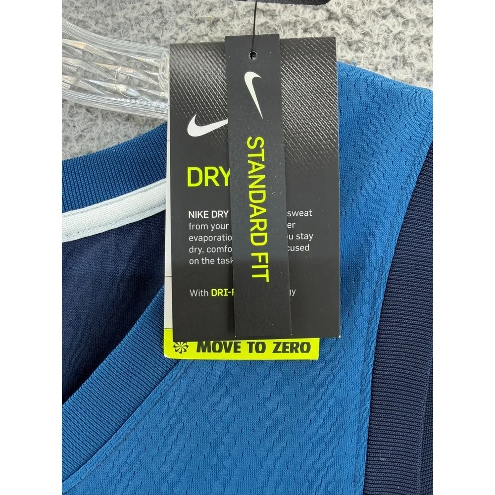 Anthony Edwards Minnesota‎ Timberwolves Nike Icon Edition Swingman Jersey Navy L
